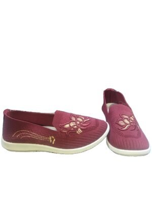 women’s floral knit slip-on shoes(Tuna Navako Juta)